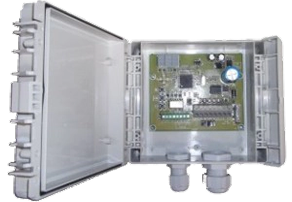 Boîtier i-Balance V3 ouvert, montrant le circuit imprimé.